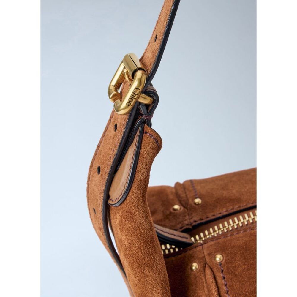 Chloé Women Paddington Suede Crossbody Bag - Picture 5 of 6